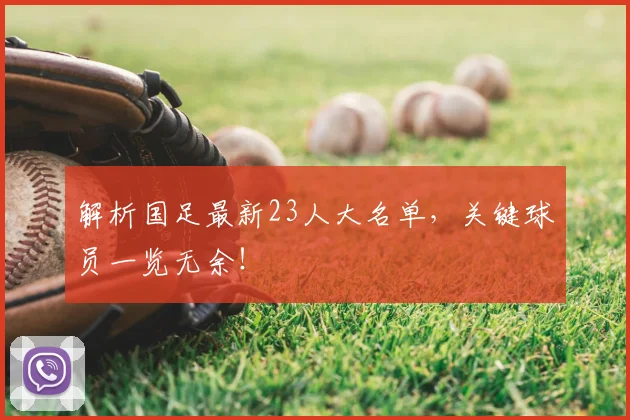解析国足最新23人大名单，关键球员一览无余！